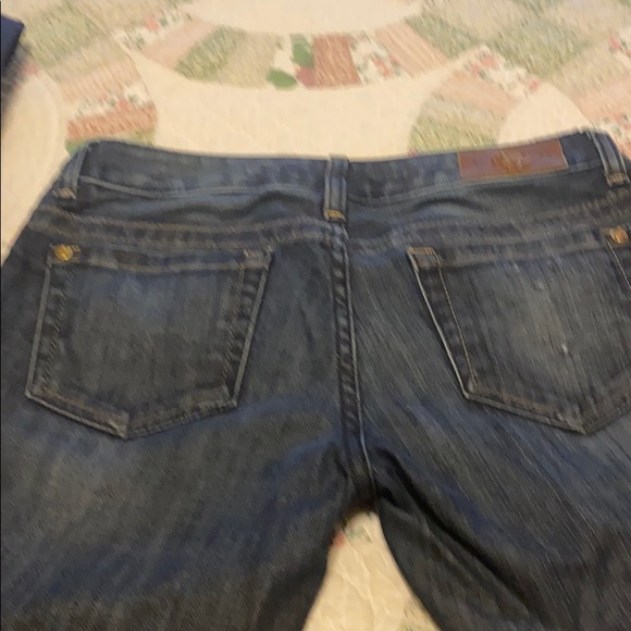 Jeans dark rinse size 27 by Guess Premium cropped - Picture 3 of 3
